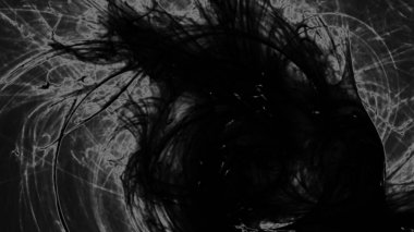 Fantezi kaotik renkli fraktal desen. Soyut Fraktal şekiller. 3D render resimde arka plan veya duvar kağıdı