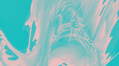 Fantezi kaotik renkli fraktal desen. Soyut Fraktal şekiller. 3D render resimde arka plan veya duvar kağıdı