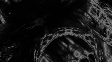 Fantezi kaotik renkli fraktal desen. Soyut Fraktal şekiller. 3D render resimde arka plan veya duvar kağıdı