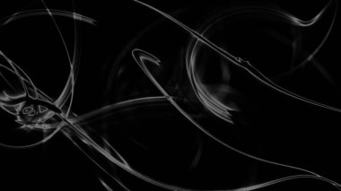 Fantezi kaotik renkli fraktal desen. Soyut Fraktal şekiller. 3D render resimde arka plan veya duvar kağıdı