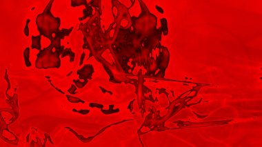 Fantezi kaotik renkli fraktal desen. Soyut Fraktal şekiller. 3D render resimde arka plan veya duvar kağıdı