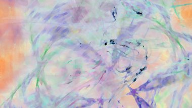 Fantezi kaotik renkli fraktal desen. Soyut Fraktal şekiller. 3D render resimde arka plan veya duvar kağıdı