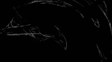 Fantezi kaotik renkli fraktal desen. Soyut Fraktal şekiller. 3D render resimde arka plan veya duvar kağıdı