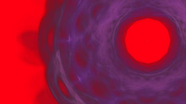 Fantezi kaotik renkli fraktal desen. Soyut Fraktal şekiller. 3D render resimde arka plan veya duvar kağıdı