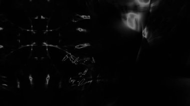 Fantezi kaotik renkli fraktal desen. Soyut Fraktal şekiller. 3D render resimde arka plan veya duvar kağıdı