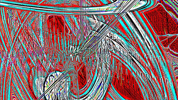 Fantasie chaotische kleurrijke fractale patroon. Abstracte fractale vormen. 3D rendering afbeelding achtergrond of behang — Stockfoto