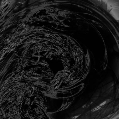 Fantezi kaotik renkli fraktal desen. Soyut Fraktal şekiller. 3D render resimde arka plan veya duvar kağıdı