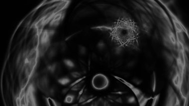 Fantezi kaotik renkli fraktal desen. Soyut Fraktal şekiller. 3D render resimde arka plan veya duvar kağıdı