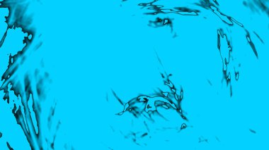 Fantezi kaotik renkli fraktal desen. Soyut Fraktal şekiller. 3D render resimde arka plan veya duvar kağıdı