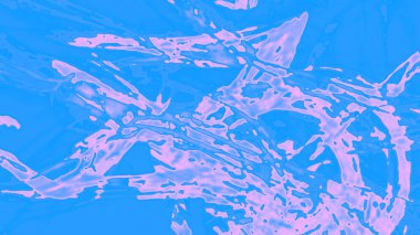 Fantezi kaotik renkli fraktal desen. Soyut Fraktal şekiller. 3D render resimde arka plan veya duvar kağıdı