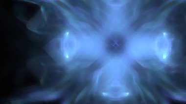 Fantezi kaotik renkli fraktal desen. Soyut Fraktal şekiller. 3D render resimde arka plan veya duvar kağıdı