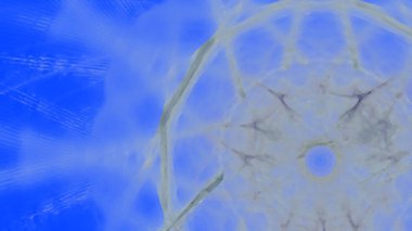 Fantezi kaotik renkli fraktal desen. Soyut Fraktal şekiller. 3D render resimde arka plan veya duvar kağıdı