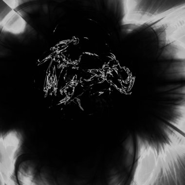 Fantezi kaotik renkli fraktal desen. Soyut Fraktal şekiller. 3D render resimde arka plan veya duvar kağıdı