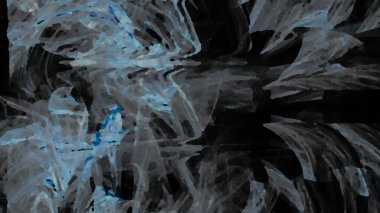 Fantezi kaotik renkli fraktal desen. Soyut Fraktal şekiller. 3D render resimde arka plan veya duvar kağıdı