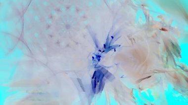 Fantezi kaotik renkli fraktal desen. Soyut Fraktal şekiller. 3D render resimde arka plan veya duvar kağıdı