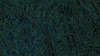 Fantezi kaotik renkli fraktal desen. Soyut Fraktal şekiller. 3D render resimde arka plan veya duvar kağıdı