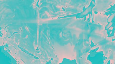 Fantezi kaotik renkli fraktal desen. Soyut Fraktal şekiller. 3D render resimde arka plan veya duvar kağıdı