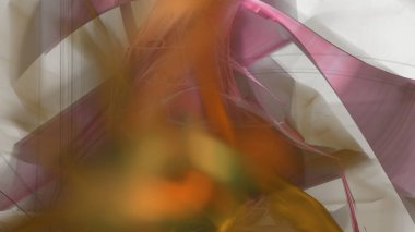 Fantezi kaotik renkli fraktal desen. Soyut Fraktal şekiller. 3D render resimde arka plan veya duvar kağıdı