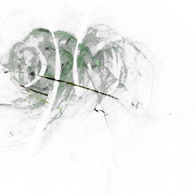 Fantezi kaotik renkli fraktal desen. Soyut Fraktal şekiller. 3D render resimde arka plan veya duvar kağıdı