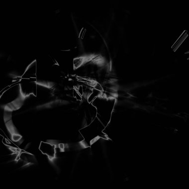 Fantezi kaotik renkli fraktal desen. Soyut Fraktal şekiller. 3D render resimde arka plan veya duvar kağıdı