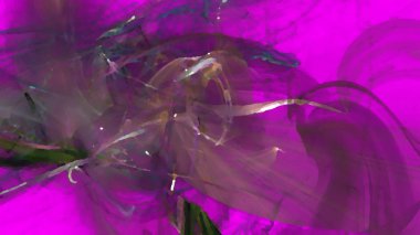 Fantezi kaotik renkli fraktal desen. Soyut Fraktal şekiller. 3D render resimde arka plan veya duvar kağıdı