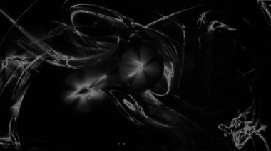 Fantezi kaotik renkli fraktal desen. Soyut Fraktal şekiller. 3D render resimde arka plan veya duvar kağıdı