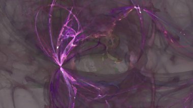 Fantezi kaotik renkli fraktal desen. Soyut Fraktal şekiller. 3D render resimde arka plan veya duvar kağıdı