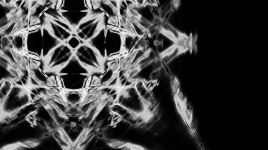 Fantezi kaotik renkli fraktal desen. Soyut Fraktal şekiller. 3D render resimde arka plan veya duvar kağıdı