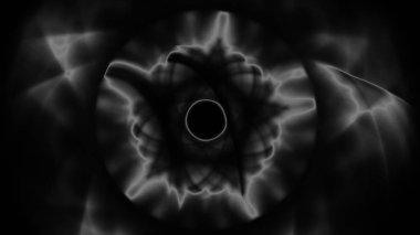 Fantezi kaotik renkli fraktal desen. Soyut Fraktal şekiller. 3D render resimde arka plan veya duvar kağıdı