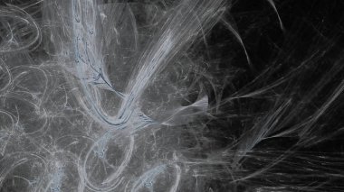 Fantezi kaotik renkli fraktal desen. Soyut Fraktal şekiller. 3D render resimde arka plan veya duvar kağıdı