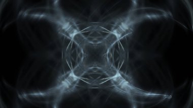 Fantezi kaotik renkli fraktal desen. Soyut Fraktal şekiller. 3D render resimde arka plan veya duvar kağıdı