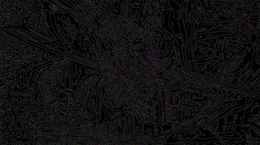 Fantezi kaotik renkli fraktal desen. Soyut Fraktal şekiller. 3D render resimde arka plan veya duvar kağıdı