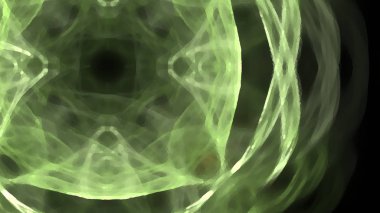 Fantezi kaotik renkli fraktal desen. Soyut Fraktal şekiller. 3D render resimde arka plan veya duvar kağıdı