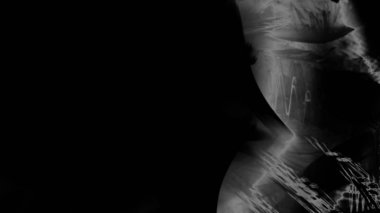 Fantezi kaotik renkli fraktal desen. Soyut Fraktal şekiller. 3D render resimde arka plan veya duvar kağıdı