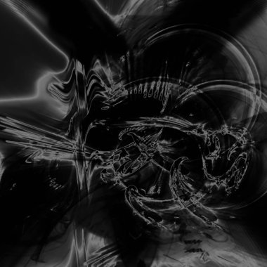 Fantezi kaotik renkli fraktal desen. Soyut Fraktal şekiller. 3D render resimde arka plan veya duvar kağıdı