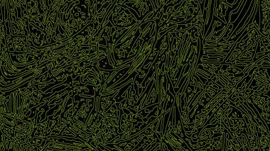 Fantezi kaotik renkli fraktal desen. Soyut Fraktal şekiller. 3D render resimde arka plan veya duvar kağıdı