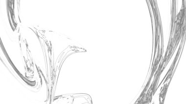 Fantezi kaotik renkli fraktal desen. Soyut Fraktal şekiller. 3D render resimde arka plan veya duvar kağıdı