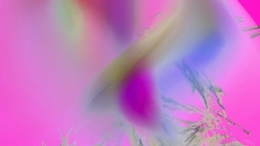 Fantezi kaotik renkli fraktal desen. Soyut Fraktal şekiller. 3D render resimde arka plan veya duvar kağıdı