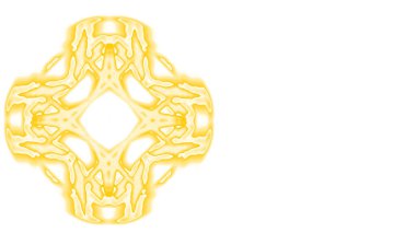 Fantezi kaotik renkli fraktal desen. Soyut Fraktal şekiller. 3D render resimde arka plan veya duvar kağıdı