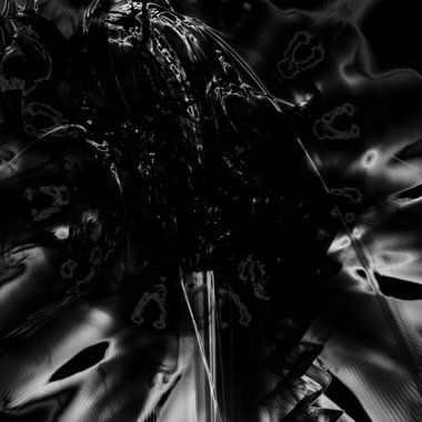 Fantezi kaotik renkli fraktal desen. Soyut Fraktal şekiller. 3D render resimde arka plan veya duvar kağıdı