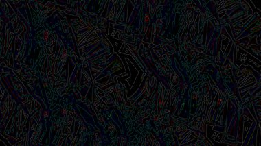 Fantezi kaotik renkli fraktal desen. Soyut Fraktal şekiller. 3D render resimde arka plan veya duvar kağıdı