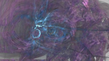 Fantezi kaotik renkli fraktal desen. Soyut Fraktal şekiller. 3D render resimde arka plan veya duvar kağıdı