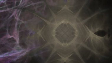 Fantezi kaotik renkli fraktal desen. Soyut Fraktal şekiller. 3D render resimde arka plan veya duvar kağıdı