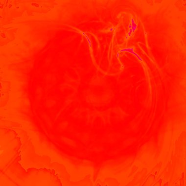 Fantezi kaotik renkli fraktal desen. Soyut Fraktal şekiller. 3D render resimde arka plan veya duvar kağıdı