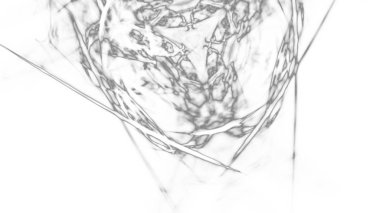 Fantezi kaotik renkli fraktal desen. Soyut Fraktal şekiller. 3D render resimde arka plan veya duvar kağıdı