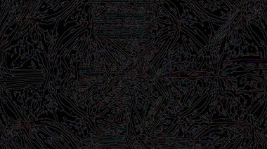 Fantezi kaotik renkli fraktal desen. Soyut Fraktal şekiller. 3D render resimde arka plan veya duvar kağıdı