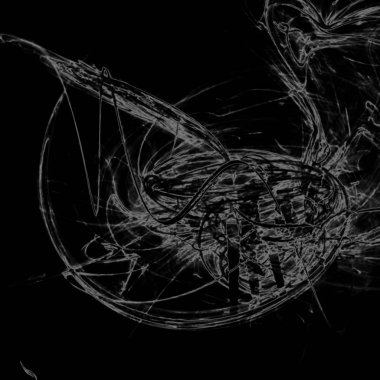 Fantezi kaotik renkli fraktal desen. Soyut Fraktal şekiller. 3D render resimde arka plan veya duvar kağıdı