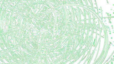 Fantezi kaotik renkli fraktal desen. Soyut Fraktal şekiller. 3D render resimde arka plan veya duvar kağıdı