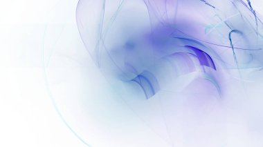 Fantezi kaotik renkli fraktal desen. Soyut Fraktal şekiller. 3D render resimde arka plan veya duvar kağıdı