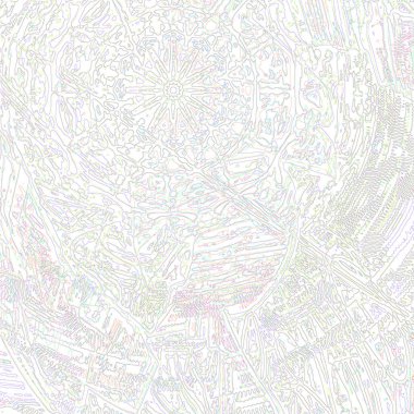 Fantezi kaotik renkli fraktal desen. Soyut Fraktal şekiller. 3D render resimde arka plan veya duvar kağıdı